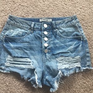 Jean shorts